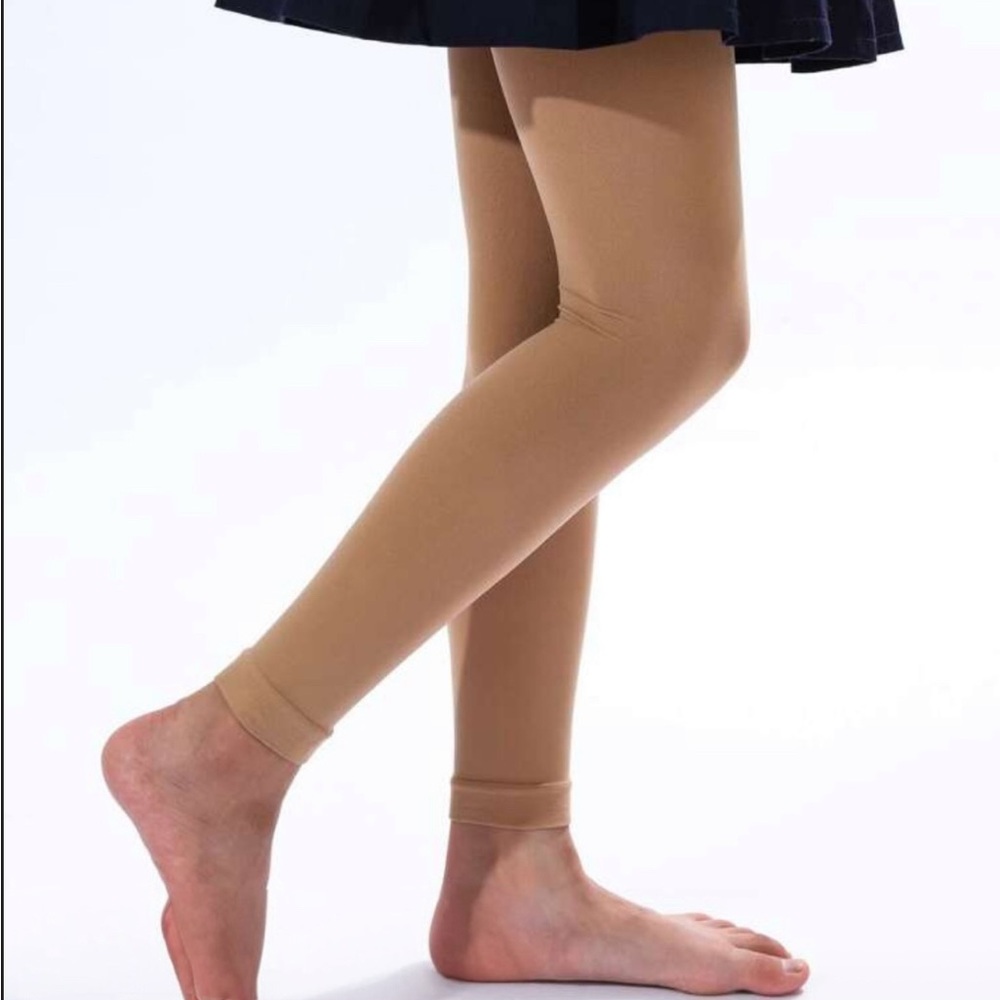 Girls Basic Dance Tights | New | Size 4–7 Years